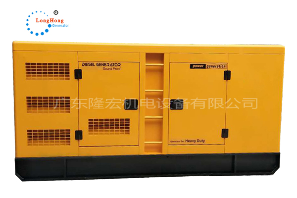 180KW silent generator set 225KVA Weichai engine set WP10D200E200