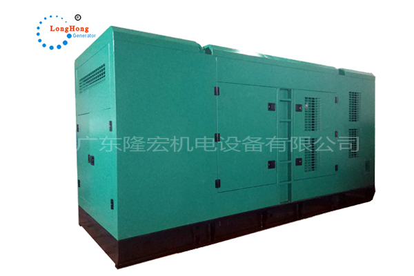 400KW low noise diesel generator set 500KV Weichai engine set 6M26D484E200