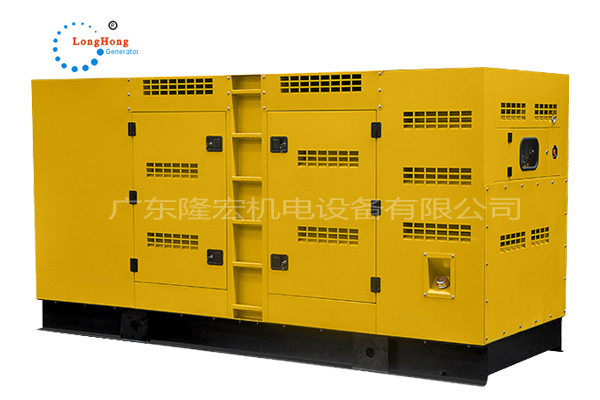 550KW Weichai Power 6M33D605E200 silent diesel generator set is commonly used in road engineering of factories and enterprises