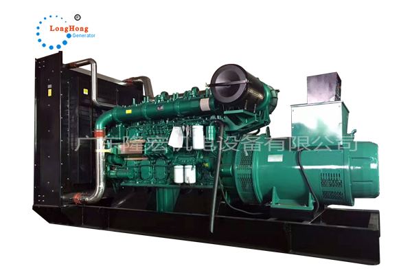 YC12VC1680-D31, 1250KVA high power engine of 1000KW Yuchai diesel generator set