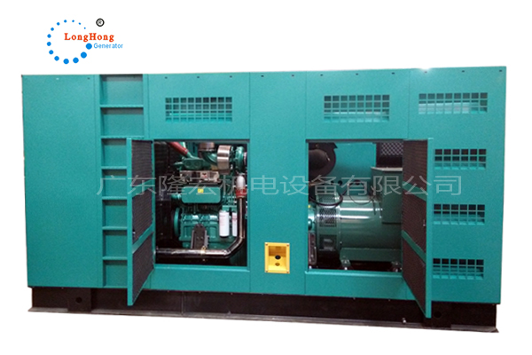 Low-noise generator of 550KW Yuchai silent engine set supplied directly by Guangdong longhong factory YC6TD840-D31