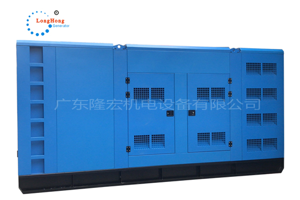 Three-phase four-wire five-cylinder four-stroke YC6C1220-D31 of 750KW Guangxi Yuchai silent diesel generator set
