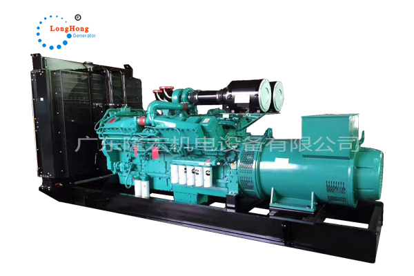 Chongqing Cummins engine 1250KVA open KTA50-G3, a 1000kw large diesel generator set
