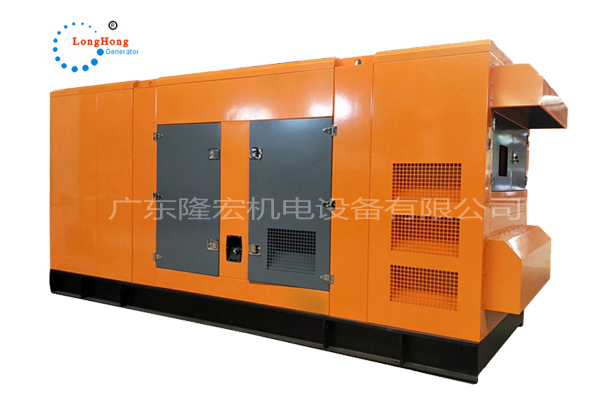 The 450KVA low noise diesel generator set is 360KW Chongqing Cummins engine KTA19-G3