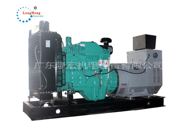 The 160KW(200KVA) Dongfeng Cummins engine -6CTA8.3-G2 diesel generator set is sold directly in the factory
