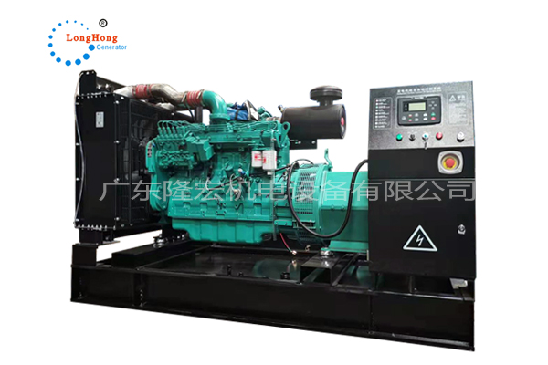 The 250KW(312.5KVA) Dongfeng Cummins generator set -6LTAA9.5-G1 is equipped with Shanghai hutai generator