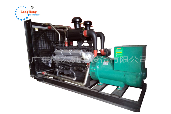 The 550KW Shanghai cape diesel generator set -KPV610 pure copper brushless 12-cylinder series