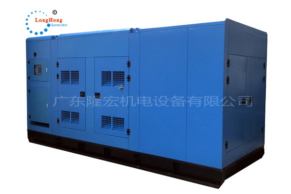 The 300KW(375KVA) Shanghai kaixun (cape) silent diesel generator set -12VAZD