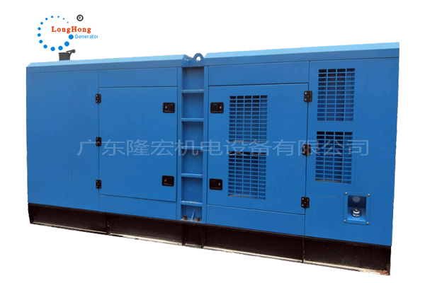 The 550KW Shanghai kaixun (cape) silent diesel generator set -KPV610 water cooled four stroke
