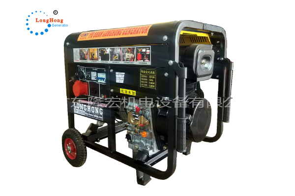 6000W small air-cooled diesel generator set, single-cylinder low-noise generator factory direct sale