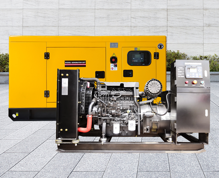 低噪音型柴油发电机组潍柴动力50KW发电机  全铜无刷带四保护