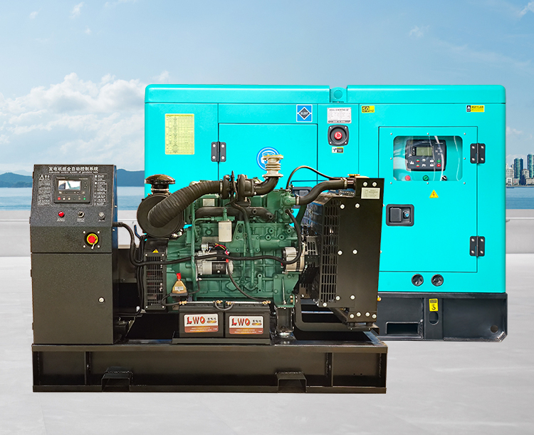 一汽12KW15KVA锡柴柴油发电机组 解放动力 小型工业应用的理想选择