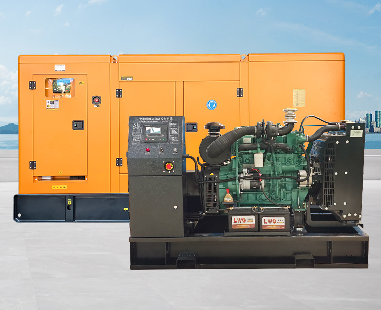 300KW/375KVA一汽锡柴柴油发电机组，CA6DM3J-48D柴油机，性能强劲，适用于大型商业建筑 ﻿