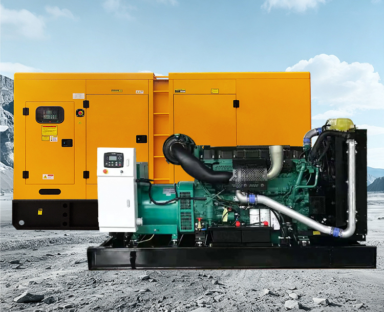 Volvo 280KW/350KVA diesel generator set, TAD1342GE-B power, backup power source for large shopping malls
