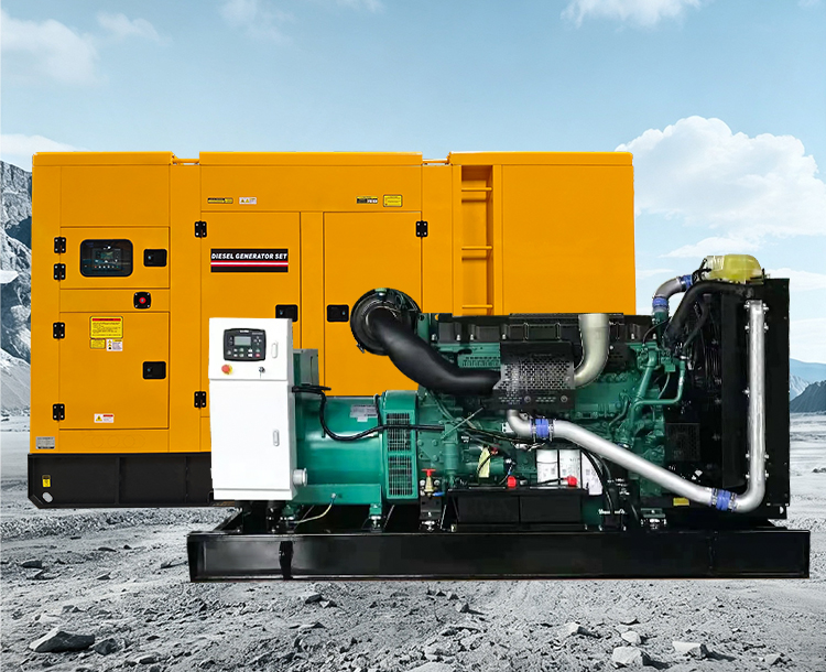 Volvo 250KW/312.5kva diesel generator set, TAD1341GE-B engine, 6-cylinder displacement, stable and reliable hospital main power supply