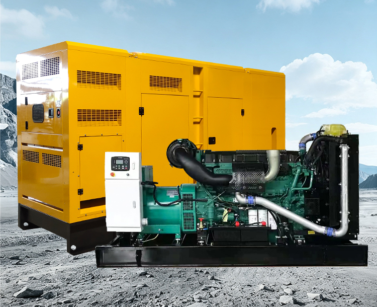 Volvo 360KW/450kva diesel generator set, TAD1345GE-B engine, with strong power and stable operation