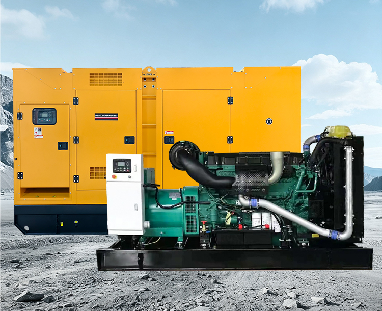 Volvo 400KW/500kva diesel generator set, TAD1346GE engine, main power source for large mining areas