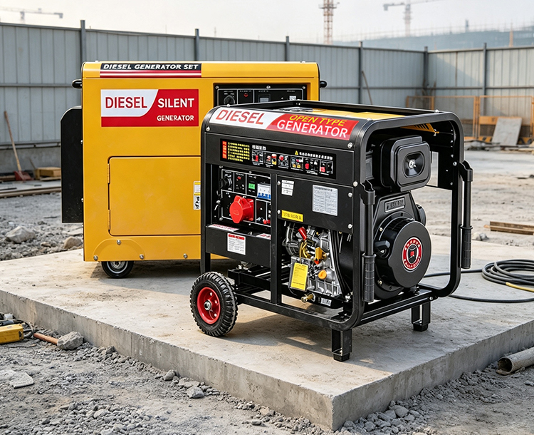 小型发电机6KW风冷柴油发电机组 工地及小型加工厂适用