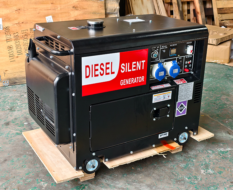 7KW小型发电机 静音柴油发电机组 家用农场养殖场常用款 单相220V